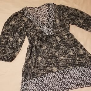 Women's sheer blouse